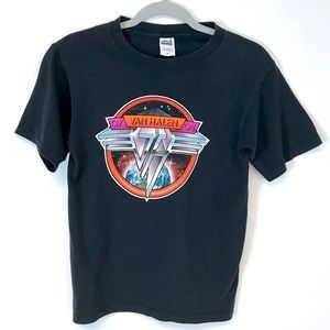 D298 Van Halen | 07-08 concert tour black T-shirt S
